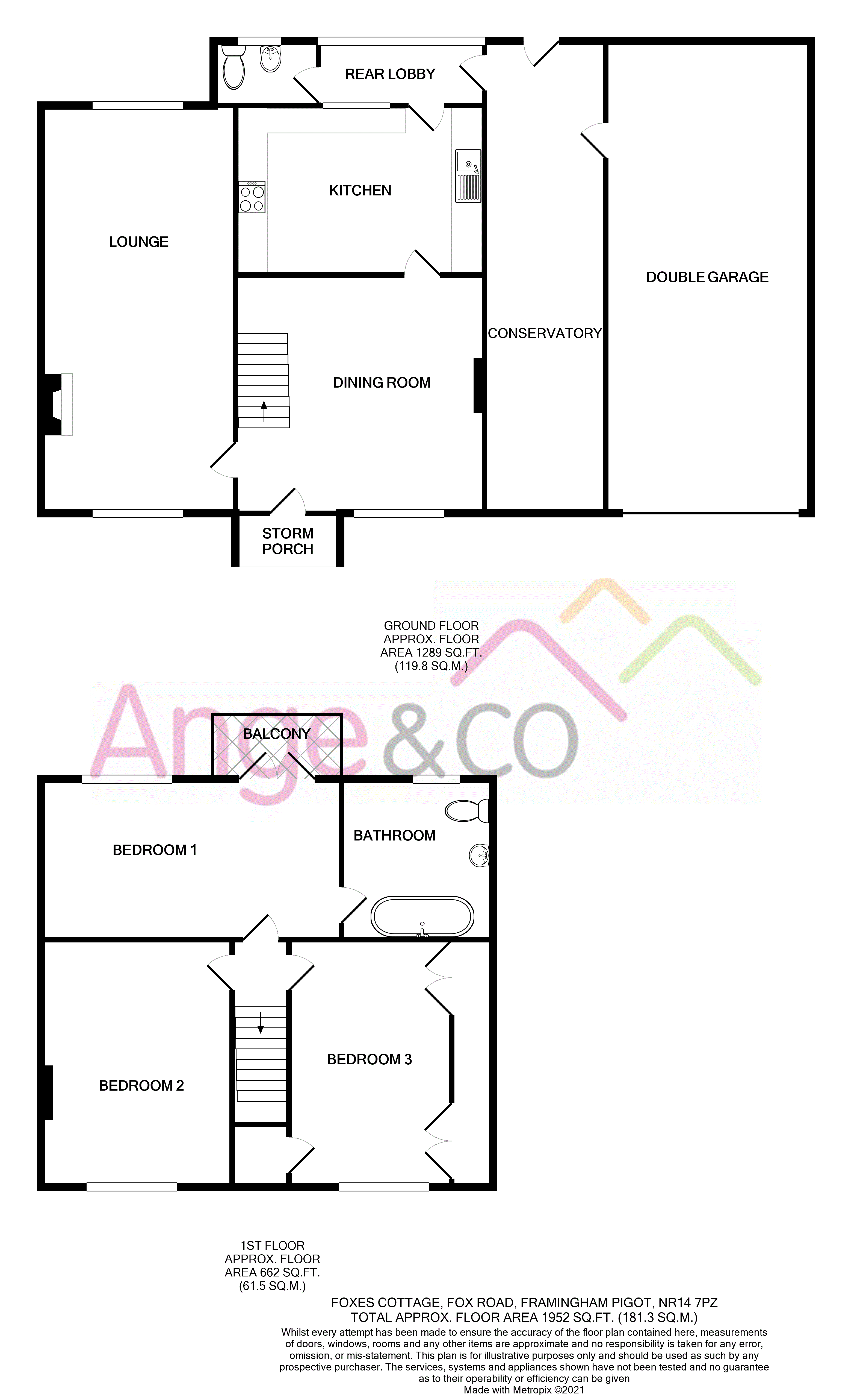 Fox Road, Framingham Pigot, Norwich NR14, 3 bedroom cottage for sale