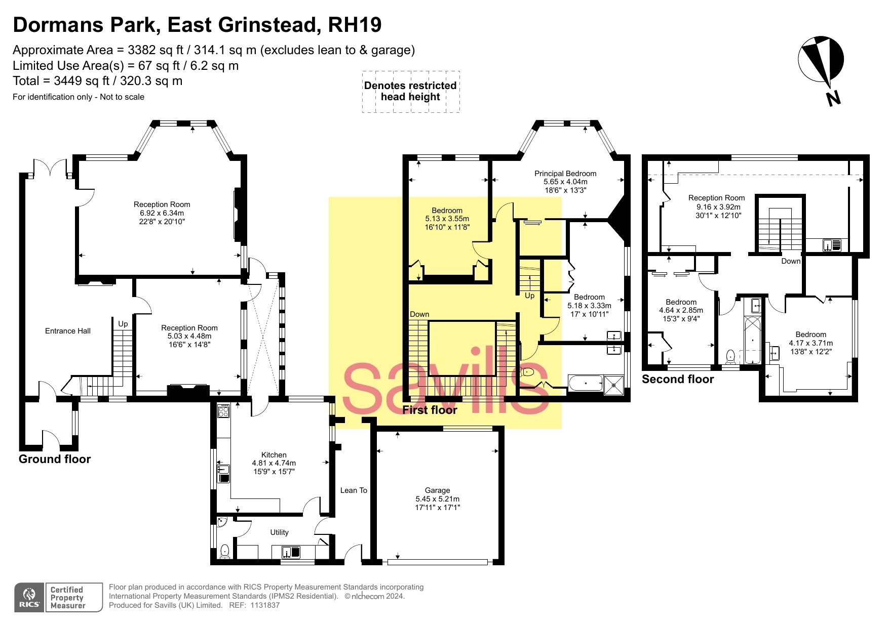 Dormans House West,, Furzefield Chase, East Grinstead floorplan