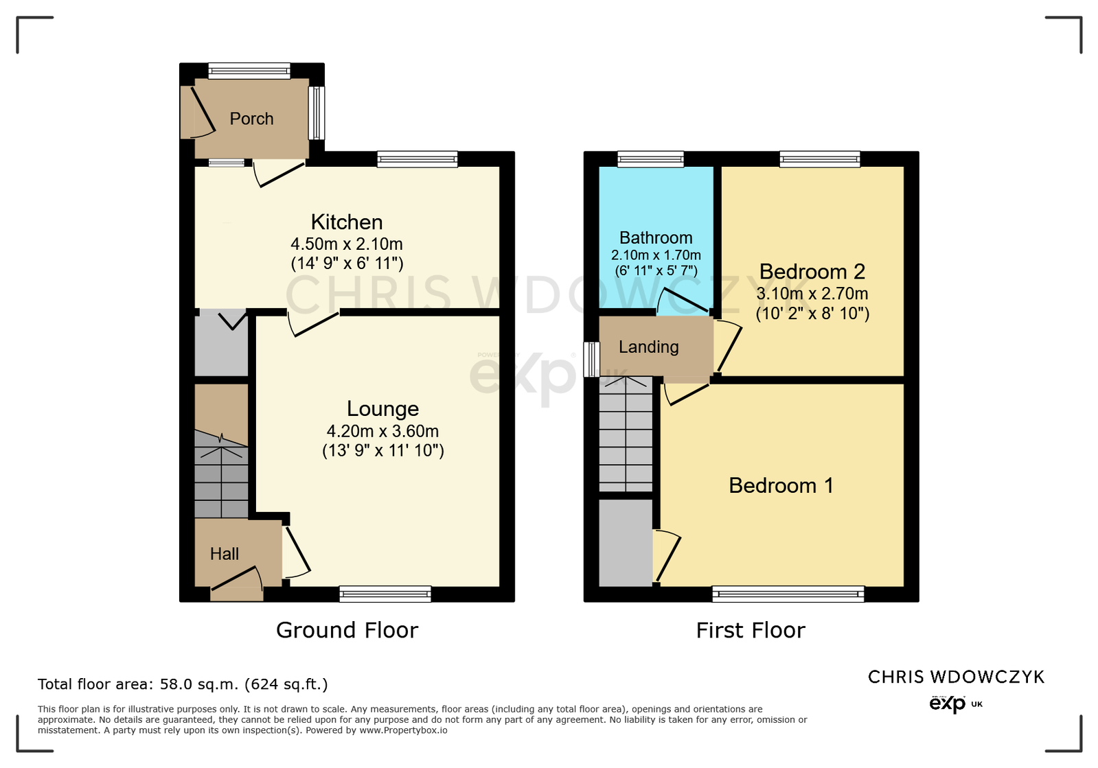 94, Westfield Lane, Bradford floorplan