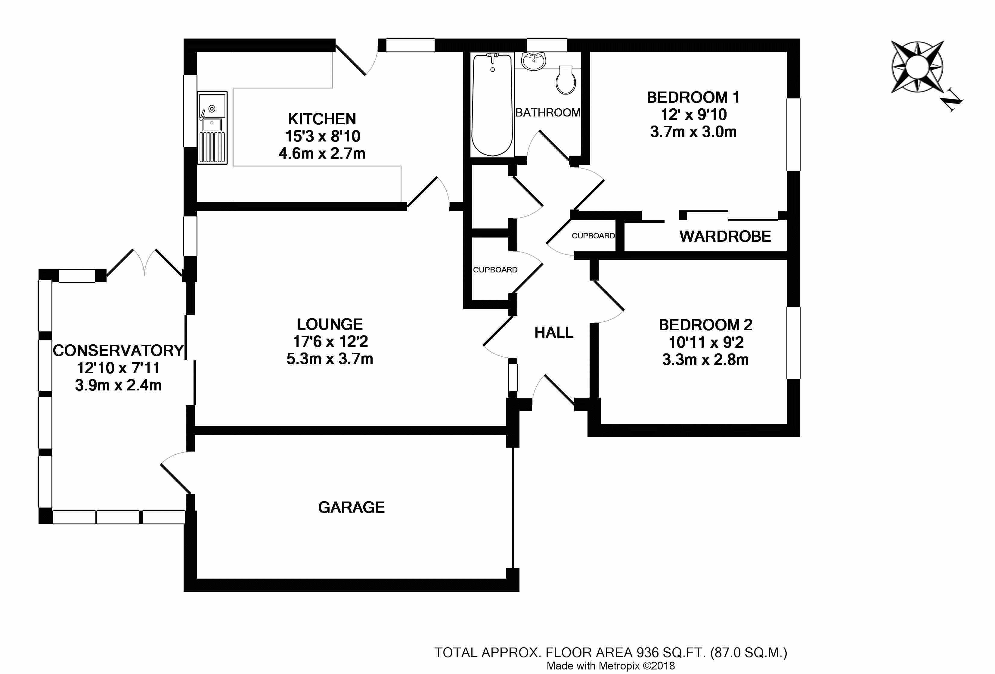 2 bed detached bungalow for sale in Calvados Park, Kingsteignton