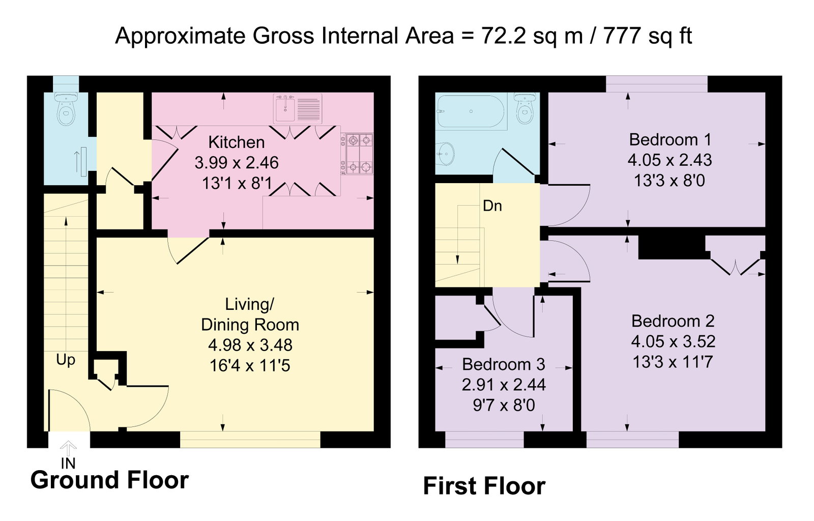 53, Wrenbury Avenue, Manchester floorplan