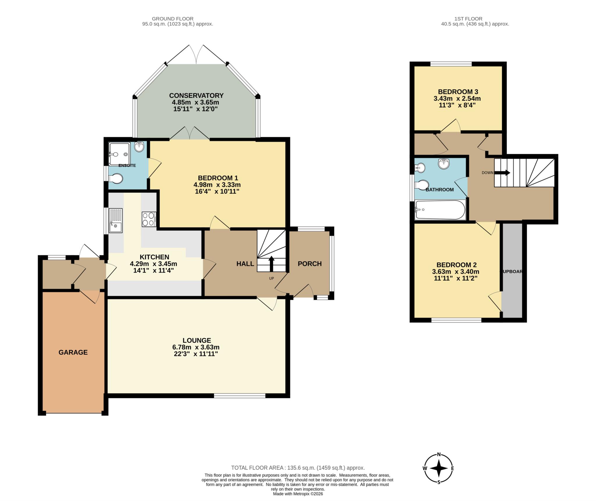 5, The Street, Norwich floorplan