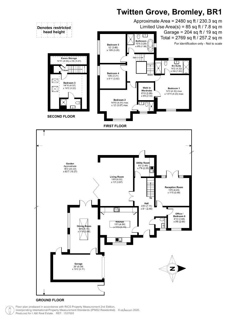 Twitten Grove, Bromley floorplan