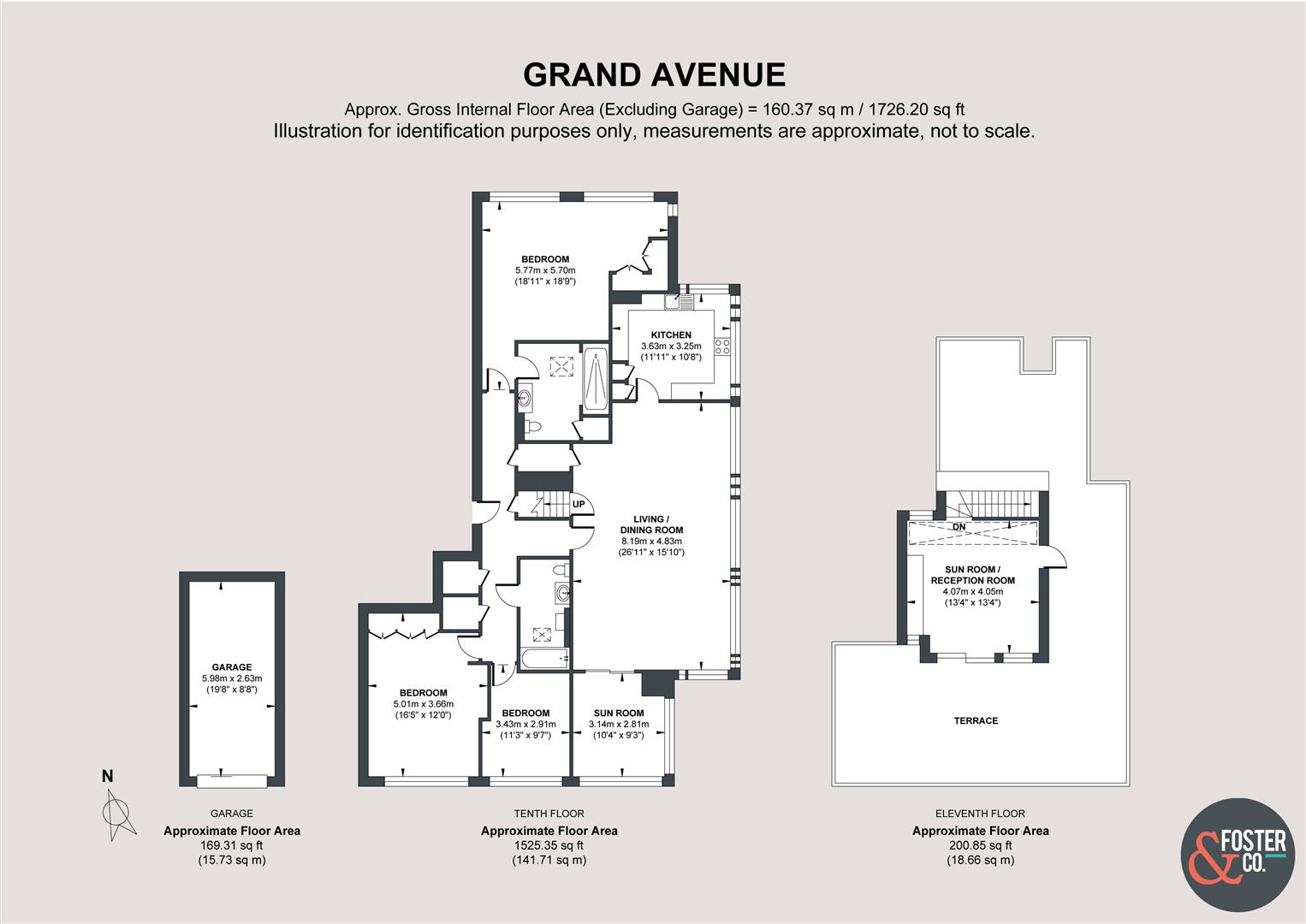 30 Victoria Court, 16, Grand Avenue, Hove floorplan