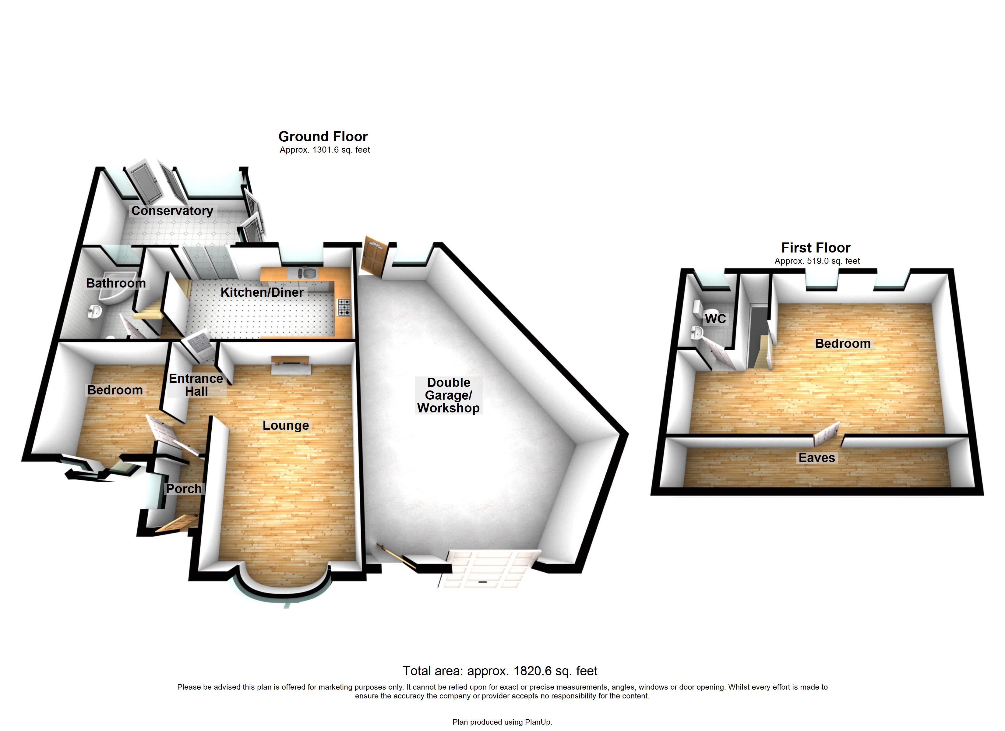 1, St. Johns Close, Kent floorplan