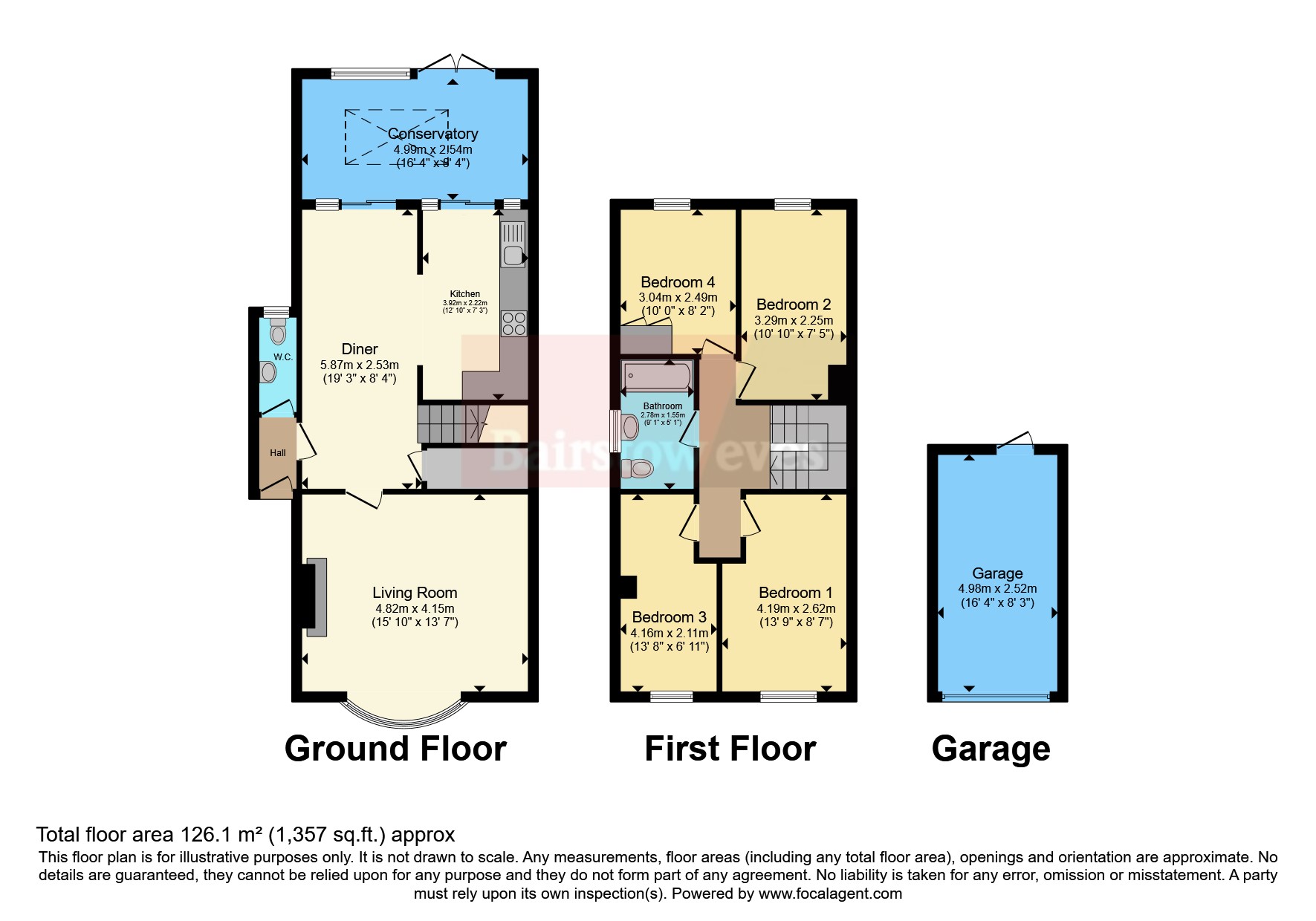 8, Dove Walk, Hornchurch floorplan