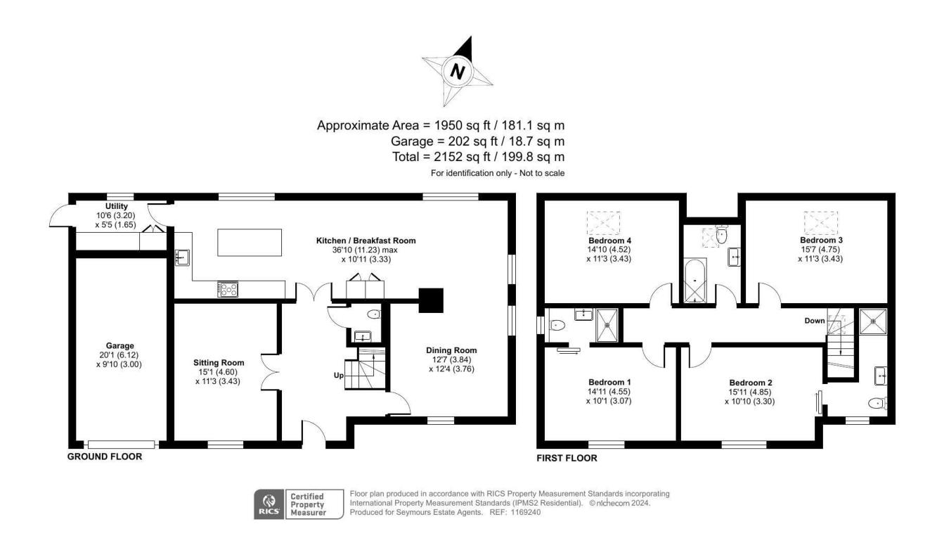 6, Chartland Close, Leatherhead floorplan