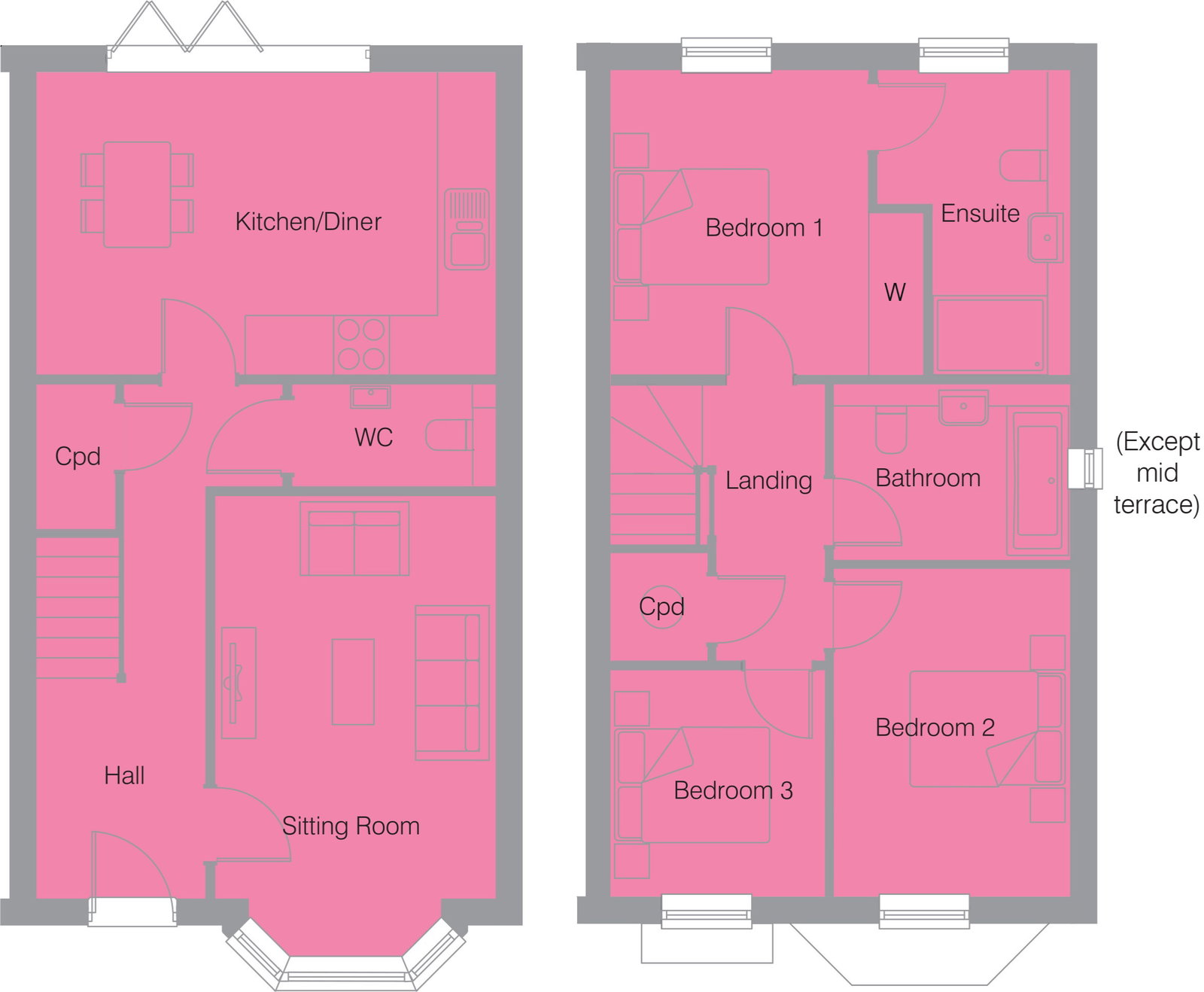 (Plot 126) Cavendish Lane, Cavendish Lane, Fairfield floorplan