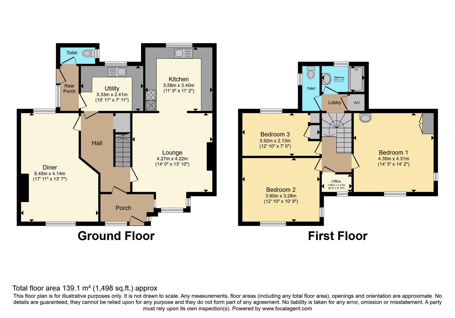 Ace View,, Fraddon, Cornwall floorplan