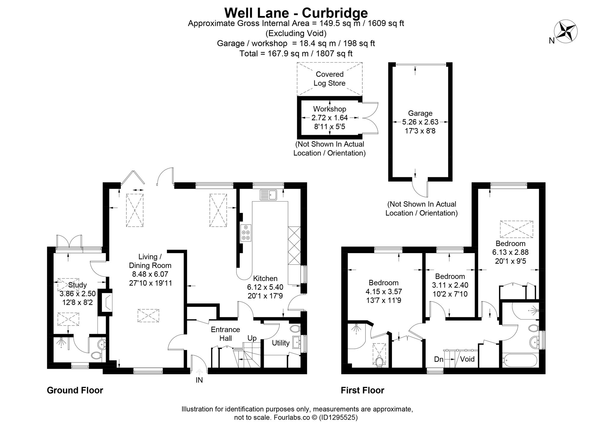 1a Well Lane, Witney floorplan