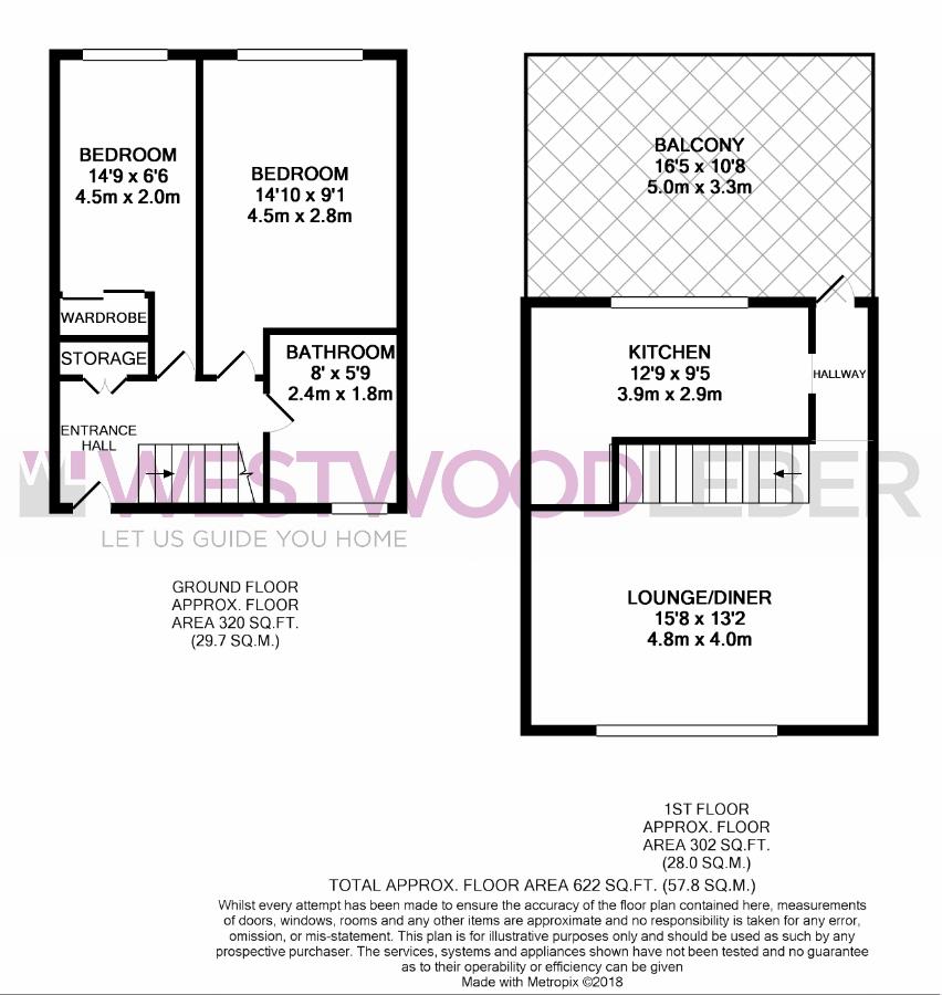 2 Bedrooms Maisonette for sale in Chaucer Way, Hoddesdon EN11