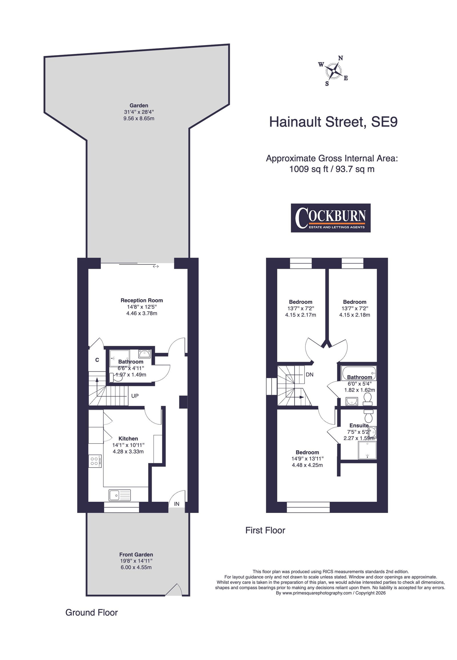 6, Hainault Street, London floorplan