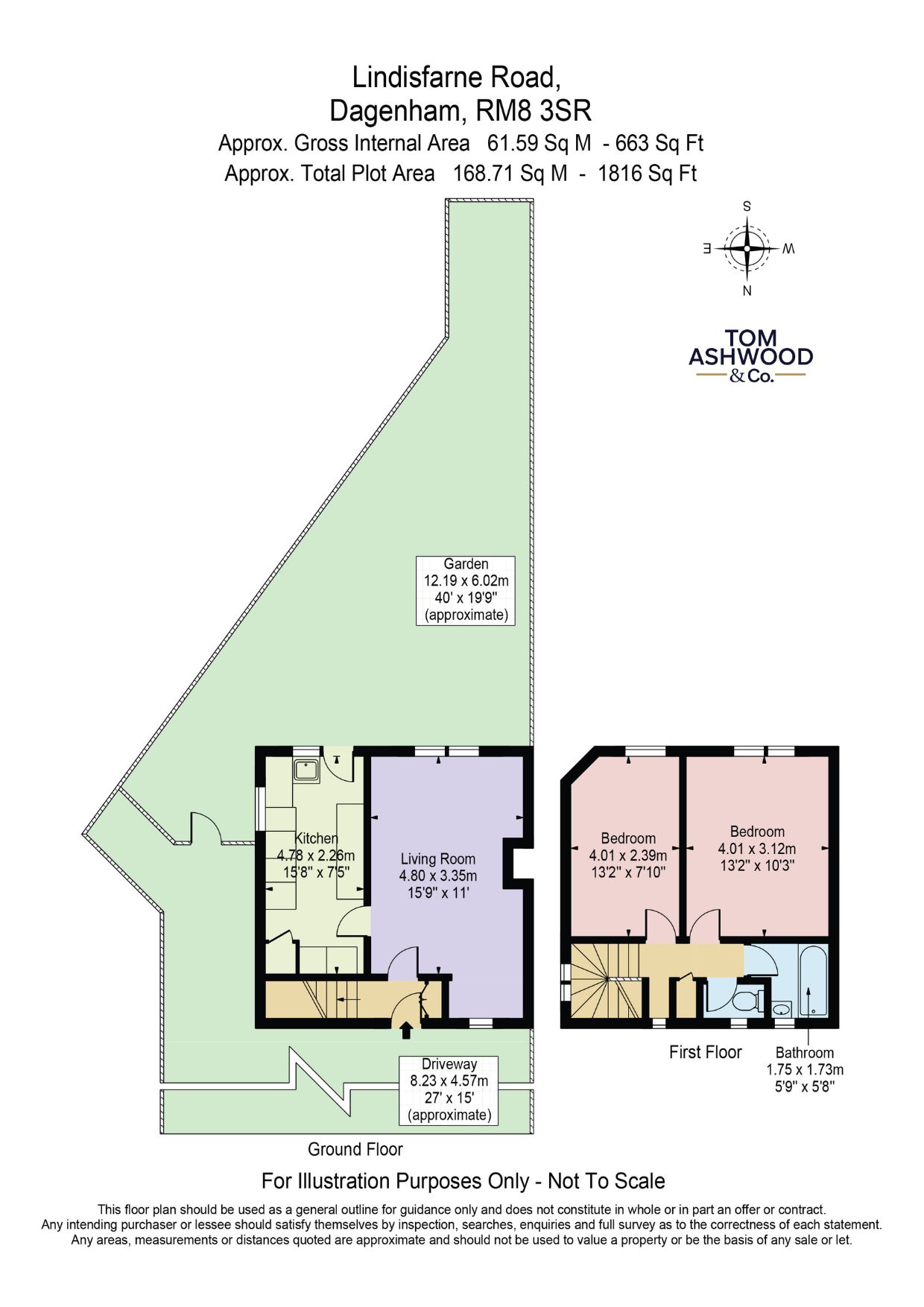 106, Lindisfarne Road, Dagenham floorplan