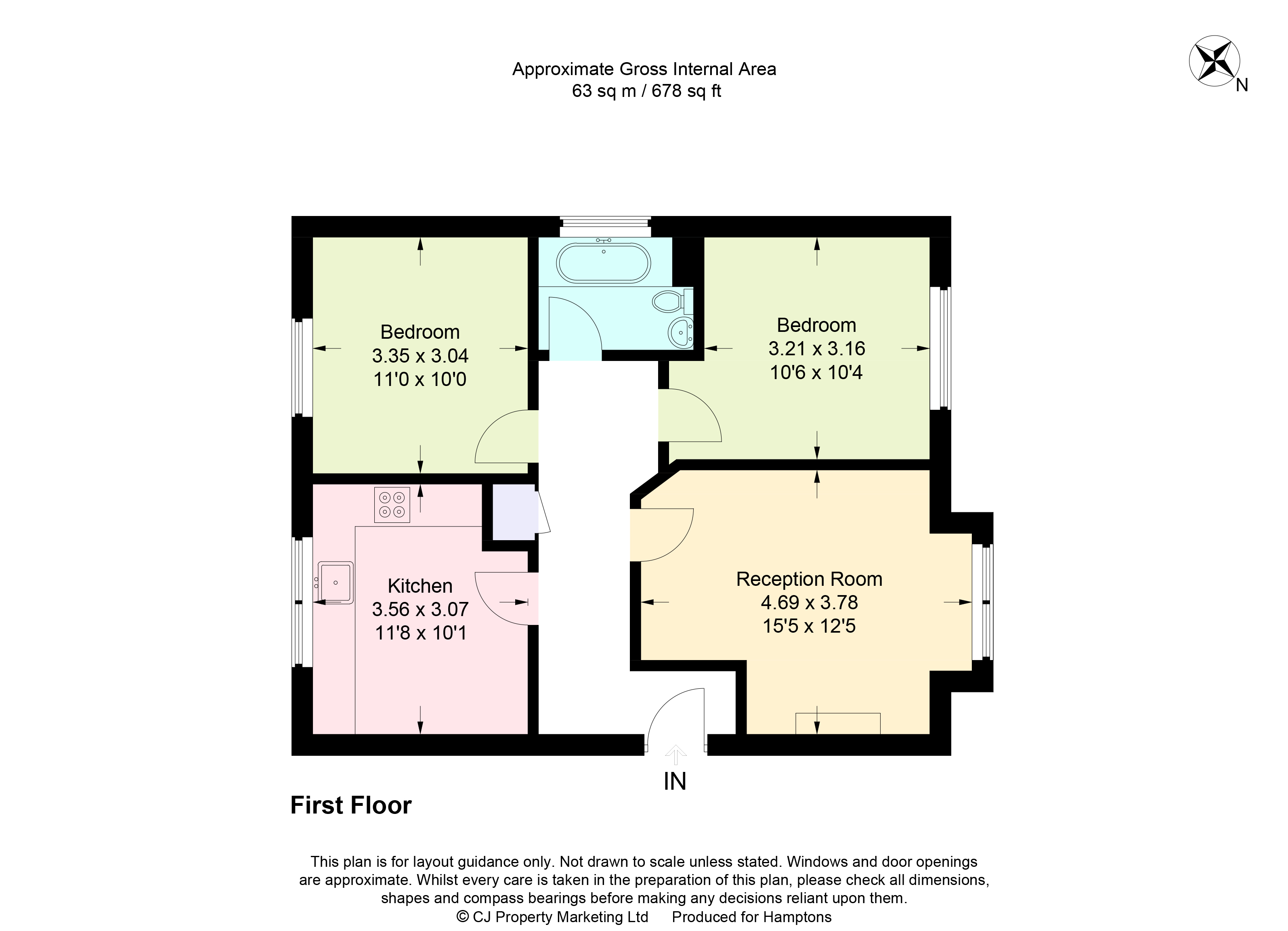 71, Evensyde, Rickmansworth floorplan