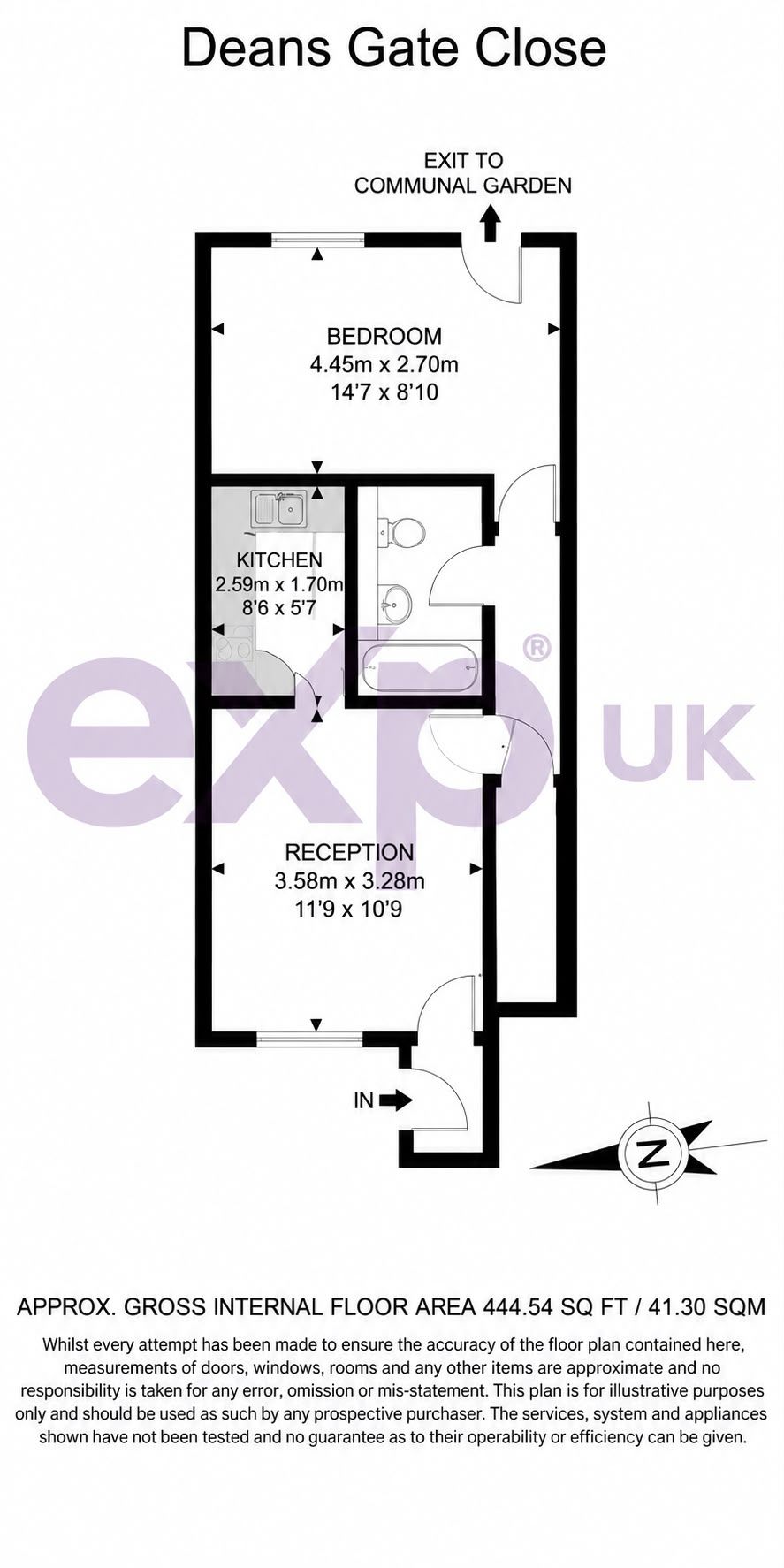 Deans Gate Close, London floorplan