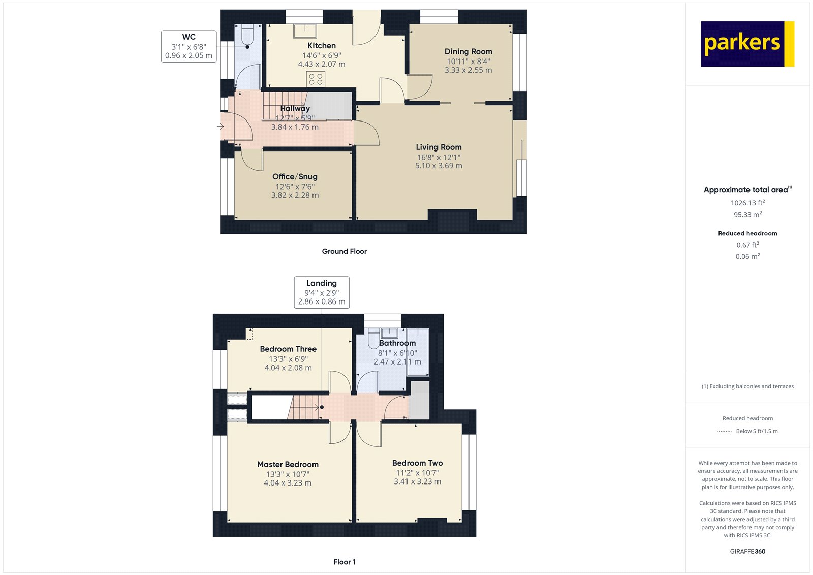 MARKETING CARD - 5,, Chichester Road, Reading floorplan