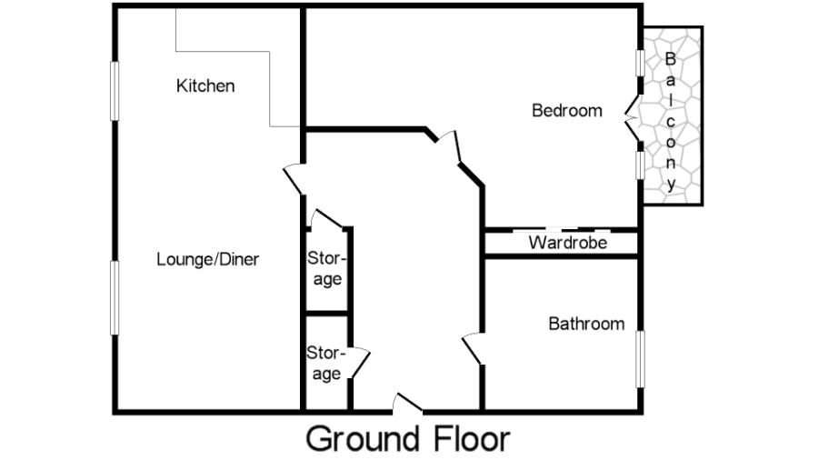 1 Bedrooms Flat for sale in Monyhull Hall Road, Birmingham, West Midlands B30