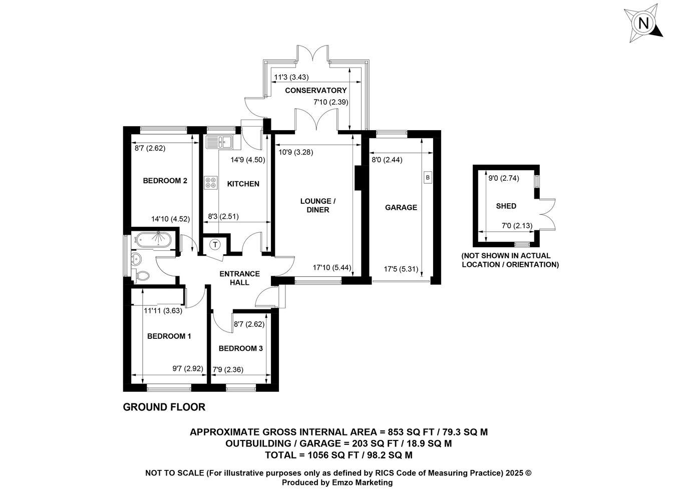 18, Sycamore Drive, Southampton floorplan