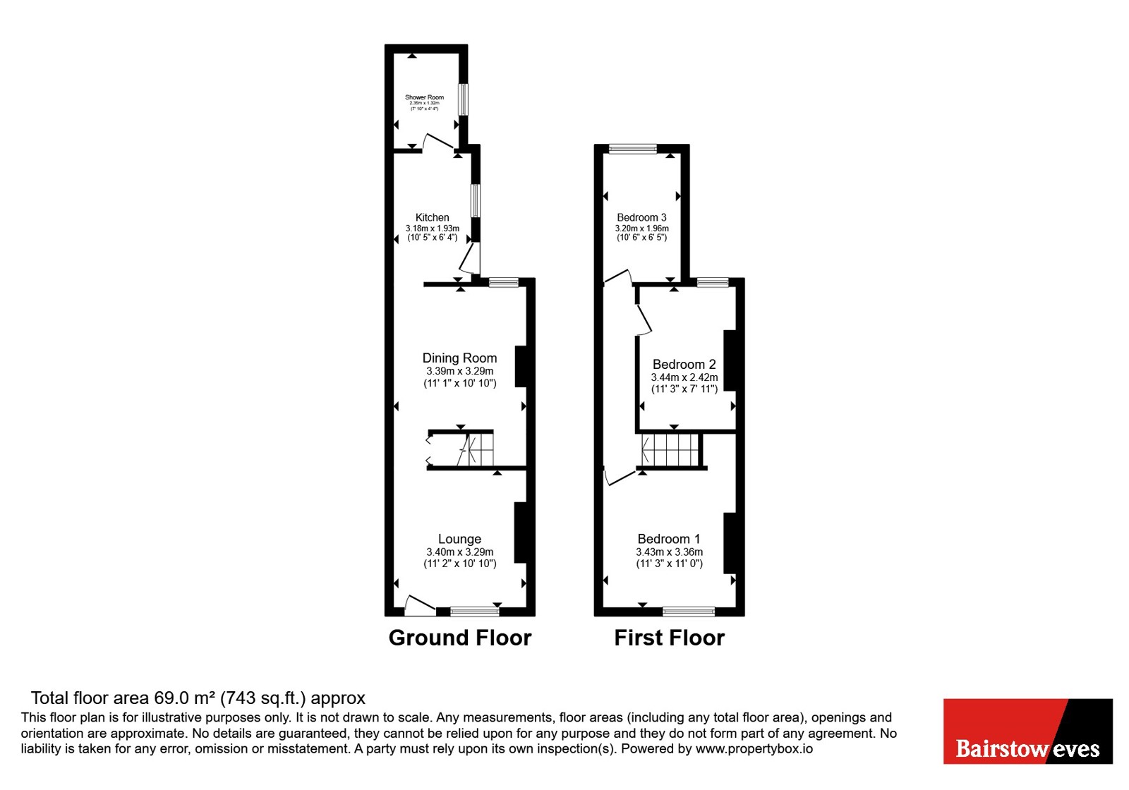 220, Park Road, Lincolnshire floorplan