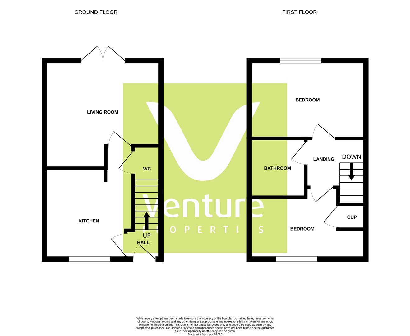 28, Welby Way, Coxhoe floorplan