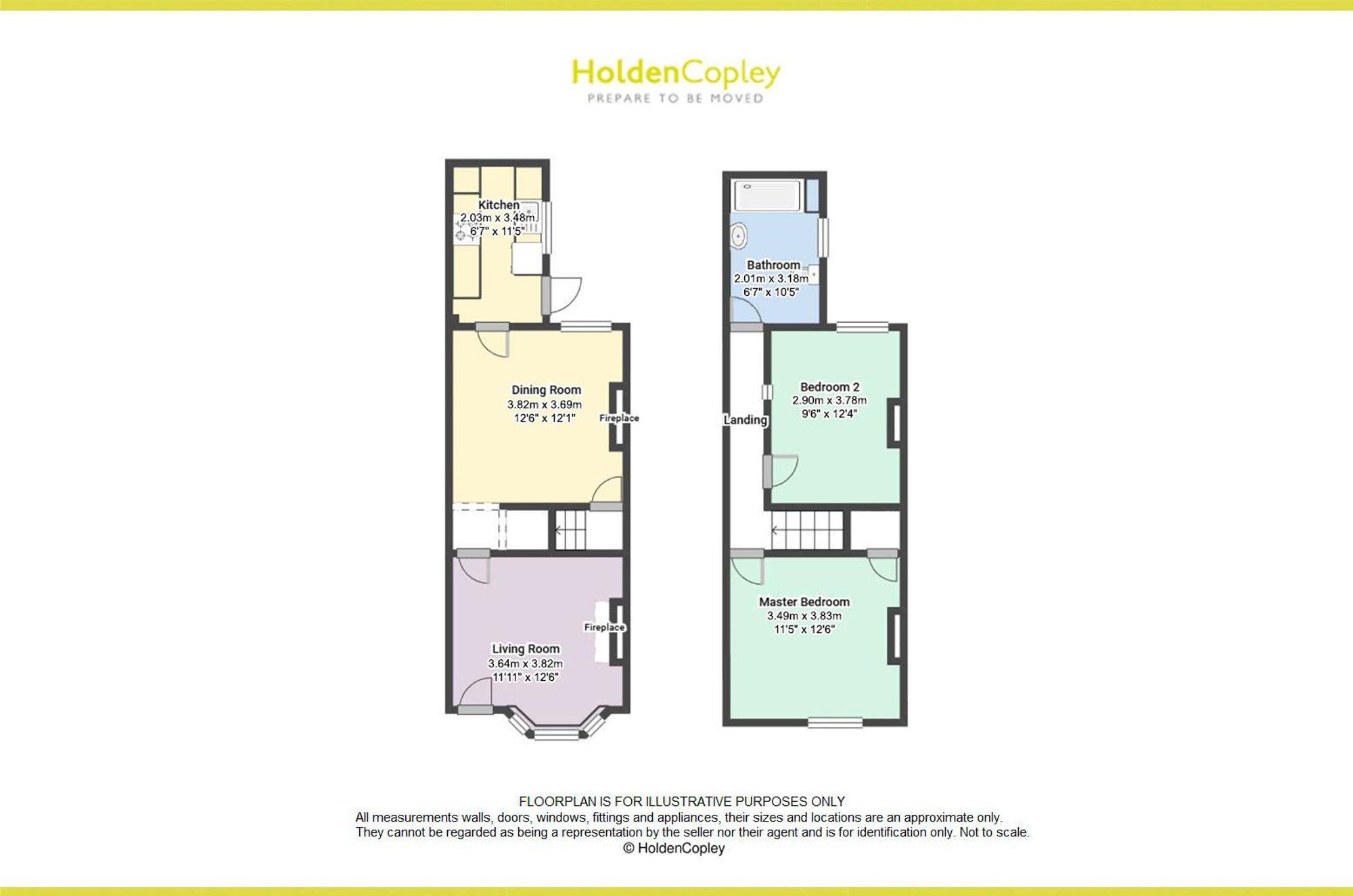 12 Matlock Street, Nottingham floorplan