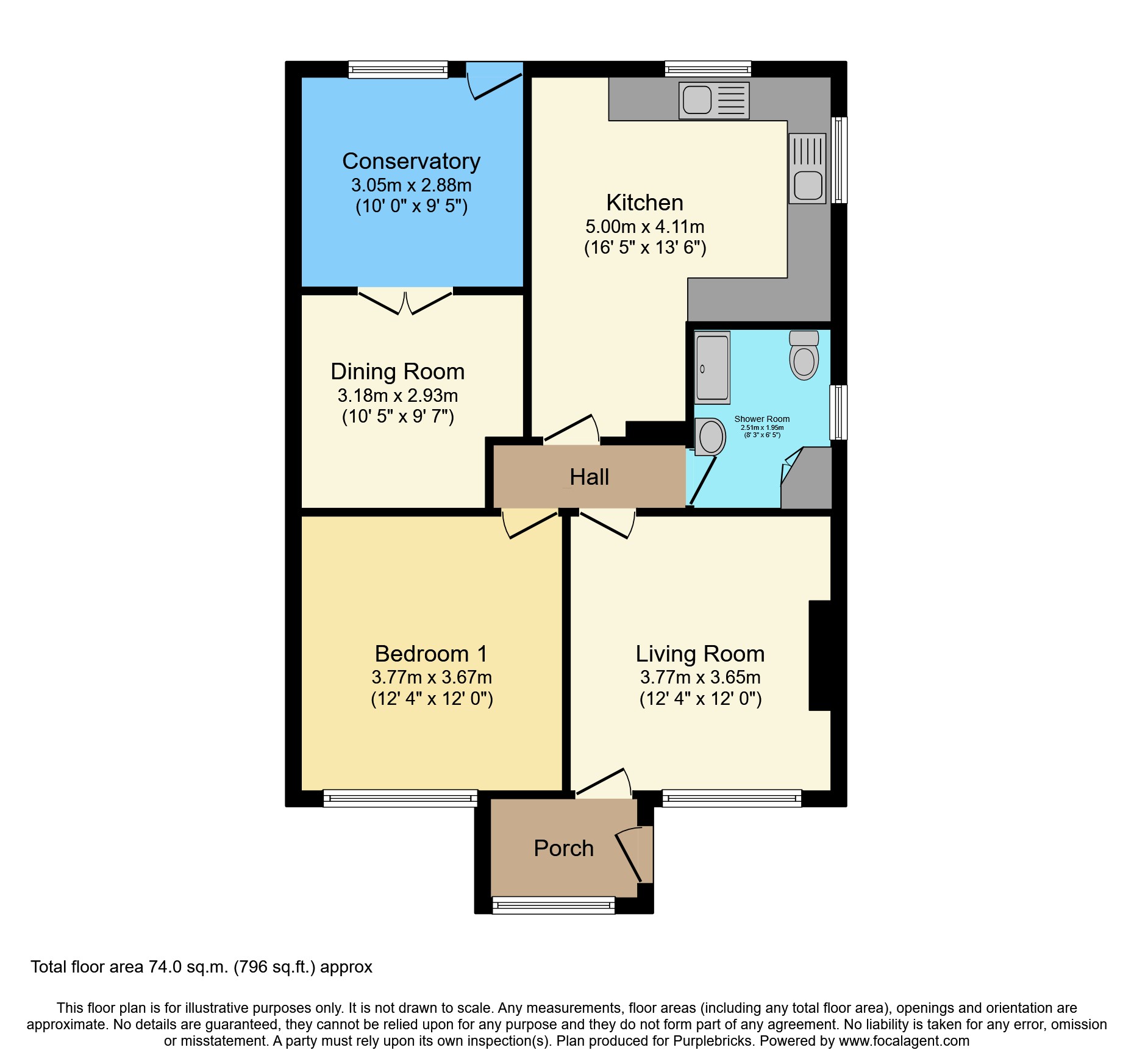 11, Cherry Tree Lane, Rainham floorplan