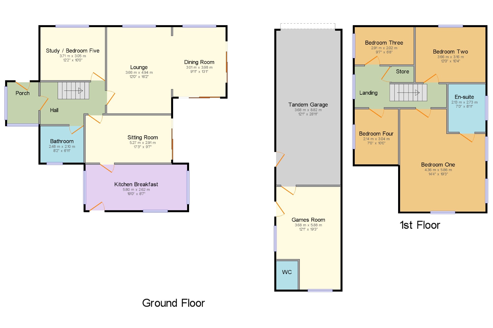 5 Bedrooms Detached house for sale in Saunders Lane, Hutton, Preston, Lancashire PR4