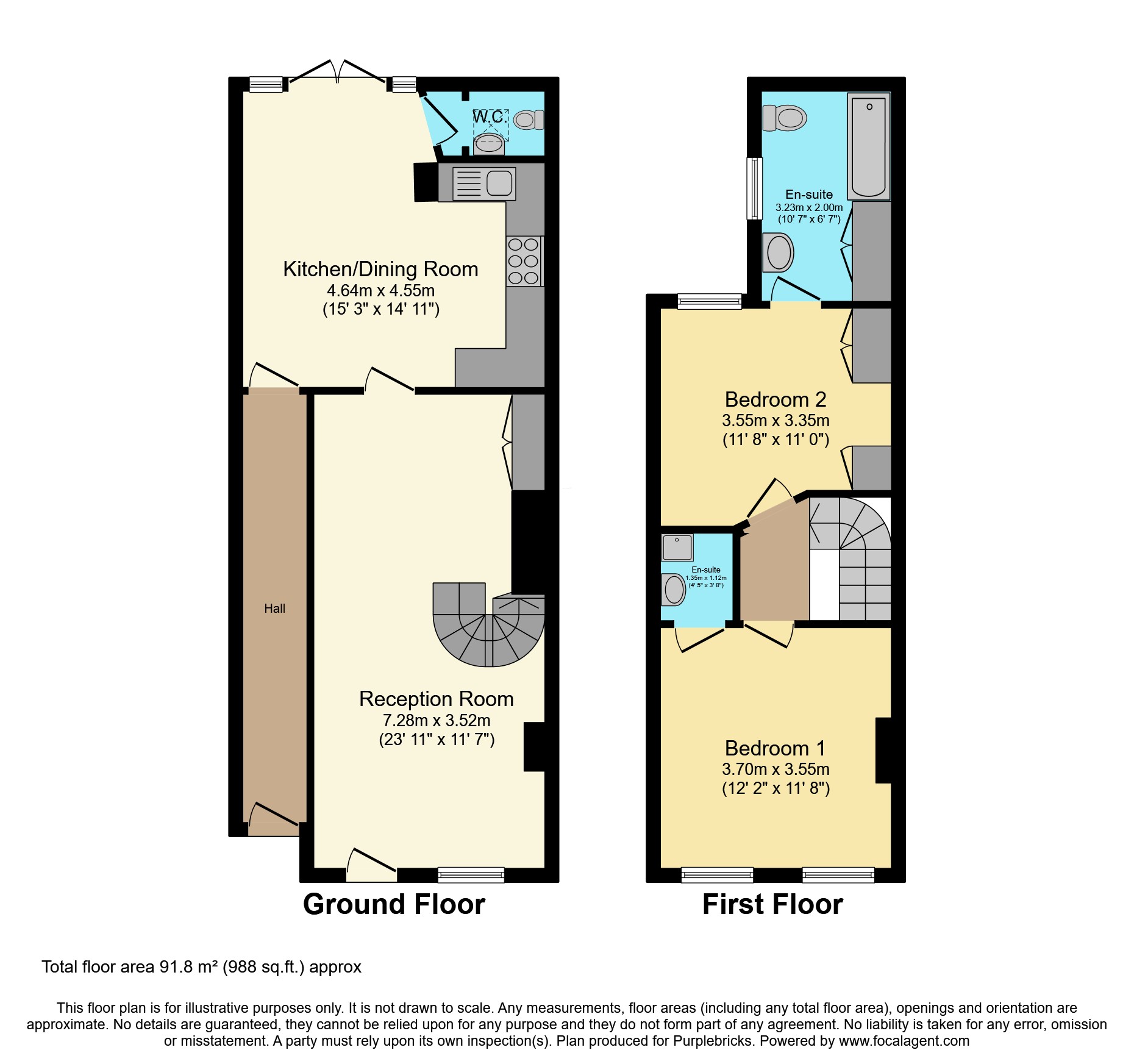 176, East Barnet Road, Barnet floorplan