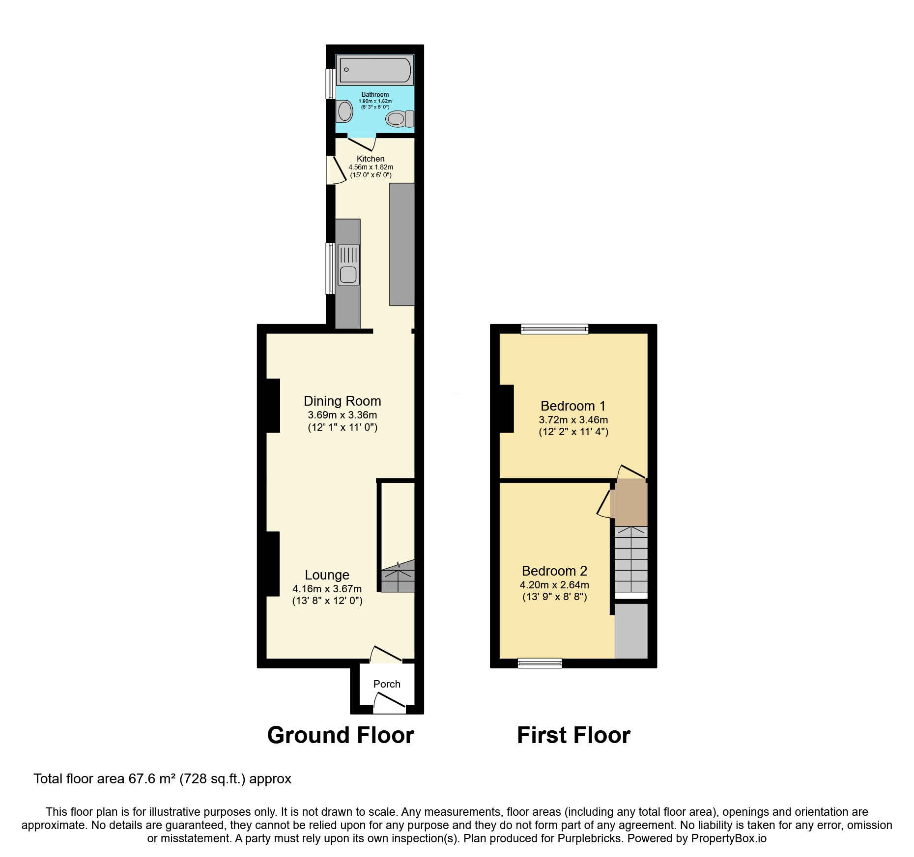 137, Wilding Road, Stoke-on-Trent floorplan