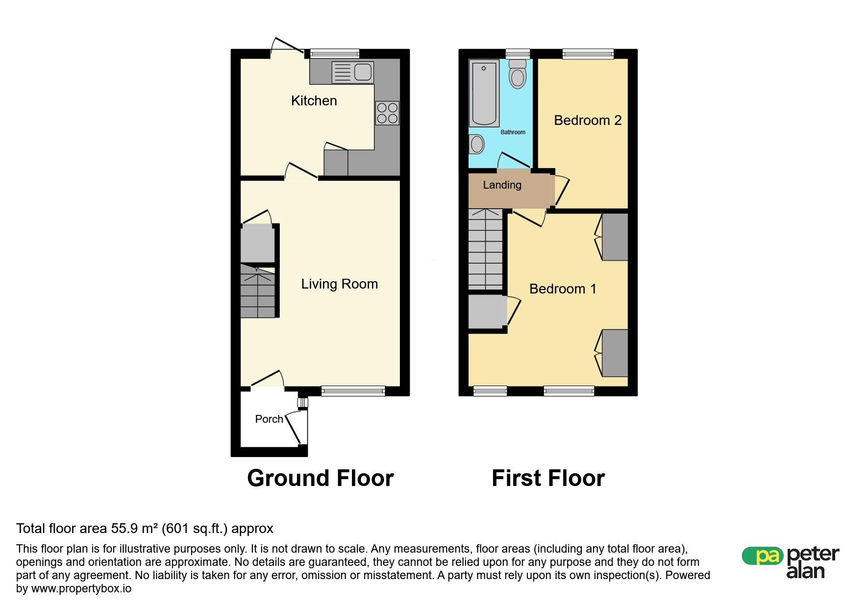 4, St. Davids Crescent, Barry floorplan