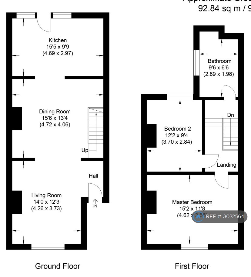 Rossini Cottages, Upper Hedgemead Road, Bath floorplan