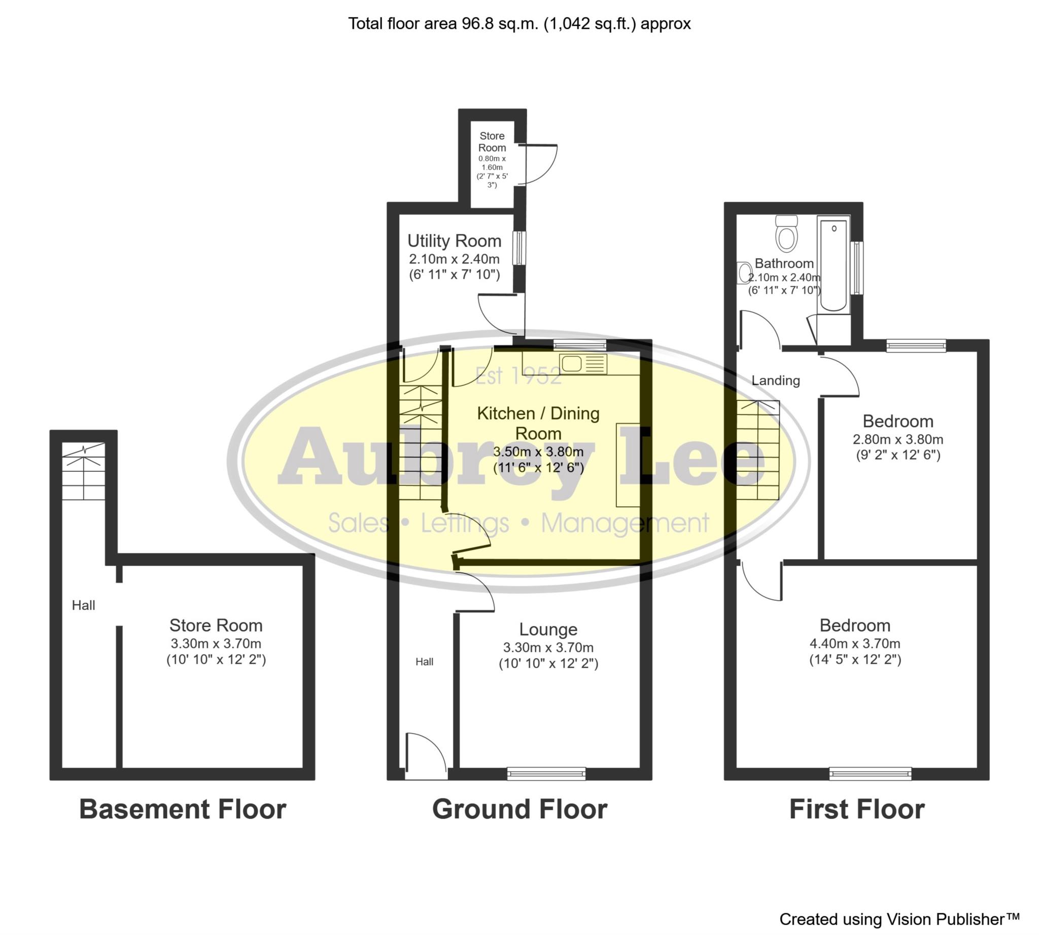 27, Clifton Road, Manchester floorplan