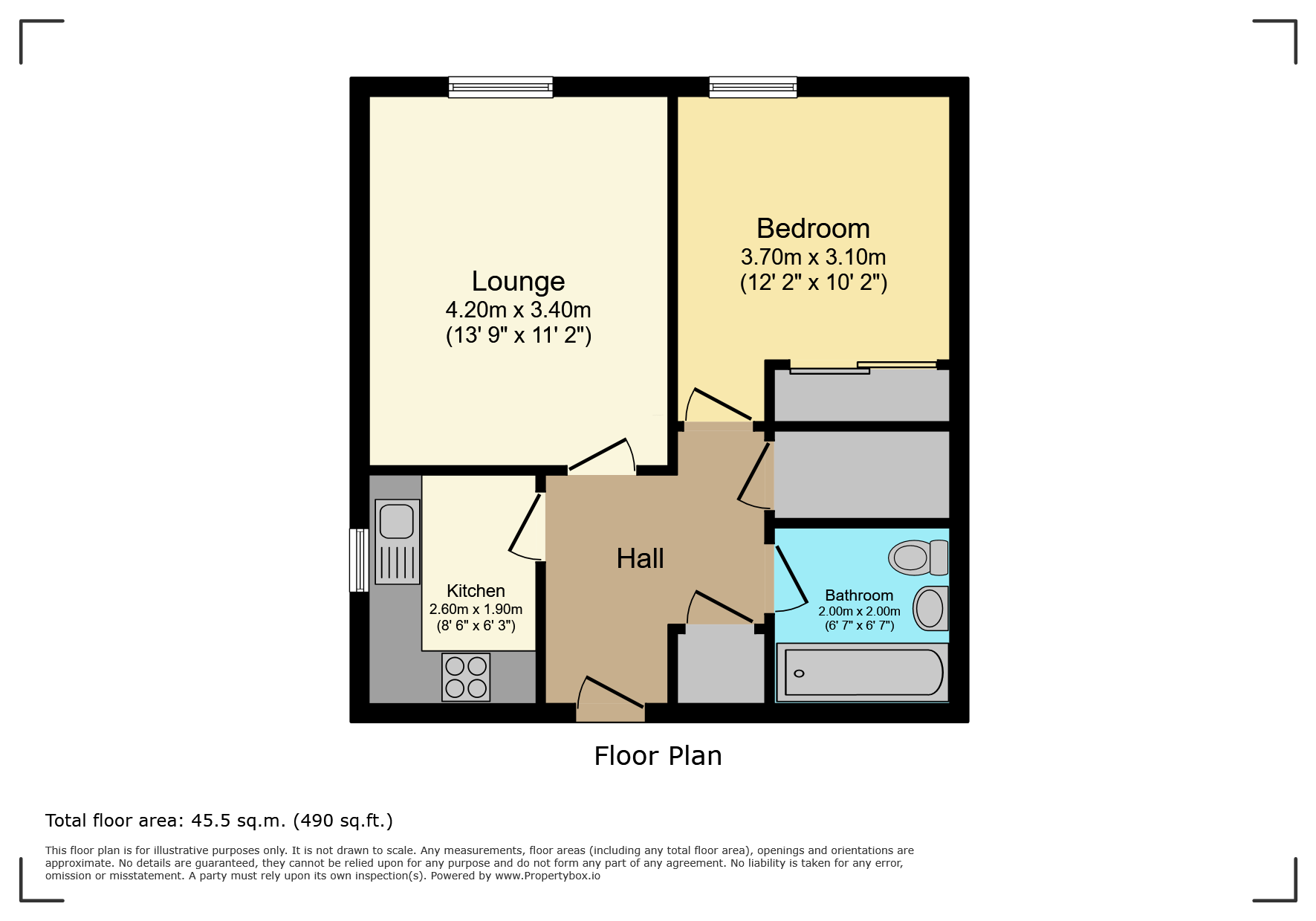 12, Anderson Street, Dysart, Kirkcaldy floorplan