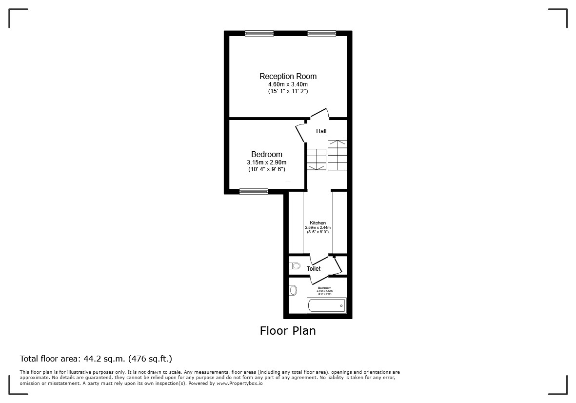 Dartnell Road, Croydon floorplan