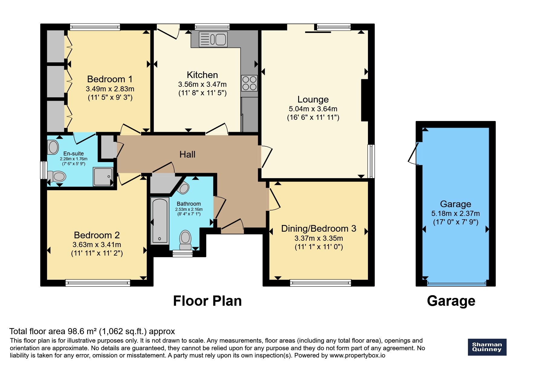 5, Waggoners Way, March floorplan