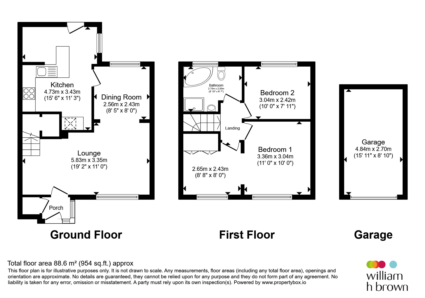 West Barn Cottage, Joan Lane, Rotherham floorplan