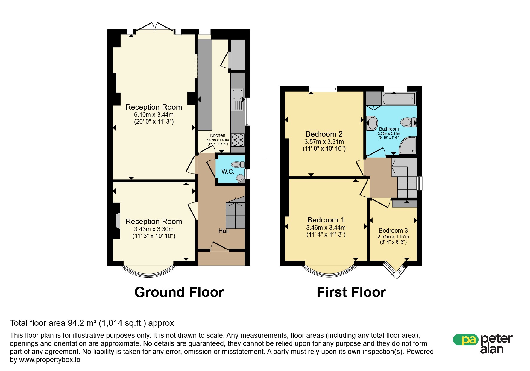 24, Priory Gardens, Bridgend floorplan