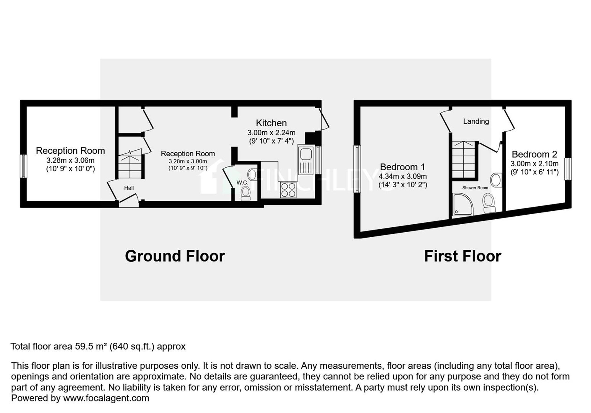 2 College Terrace, London floorplan