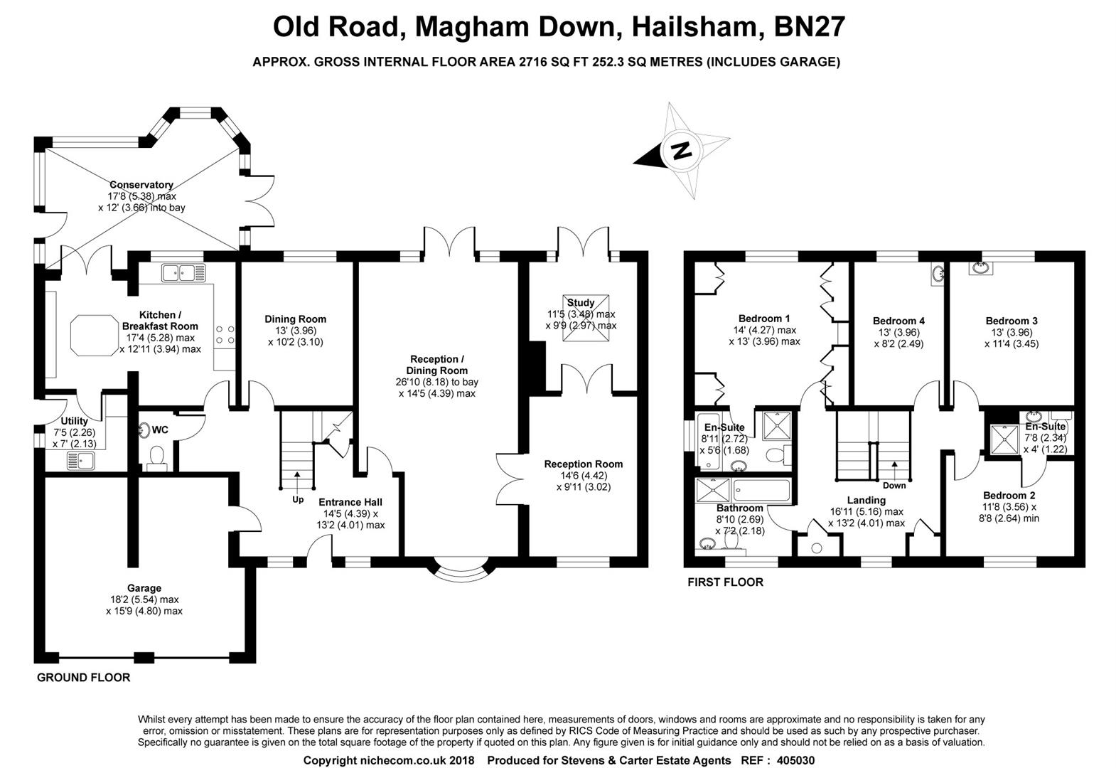 4 Bedrooms  for sale in Old Road, Magham Down, Hailsham BN27