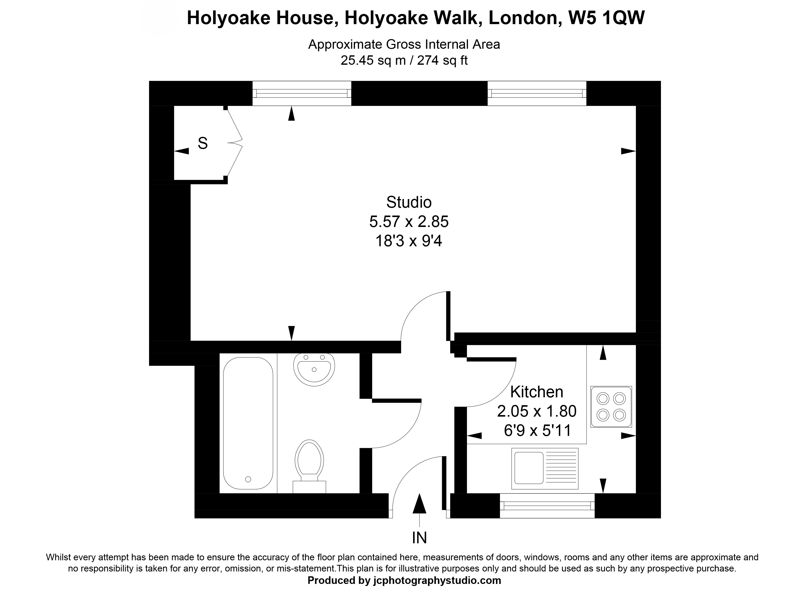 17 Holyoake House, Holyoake Walk, London floorplan