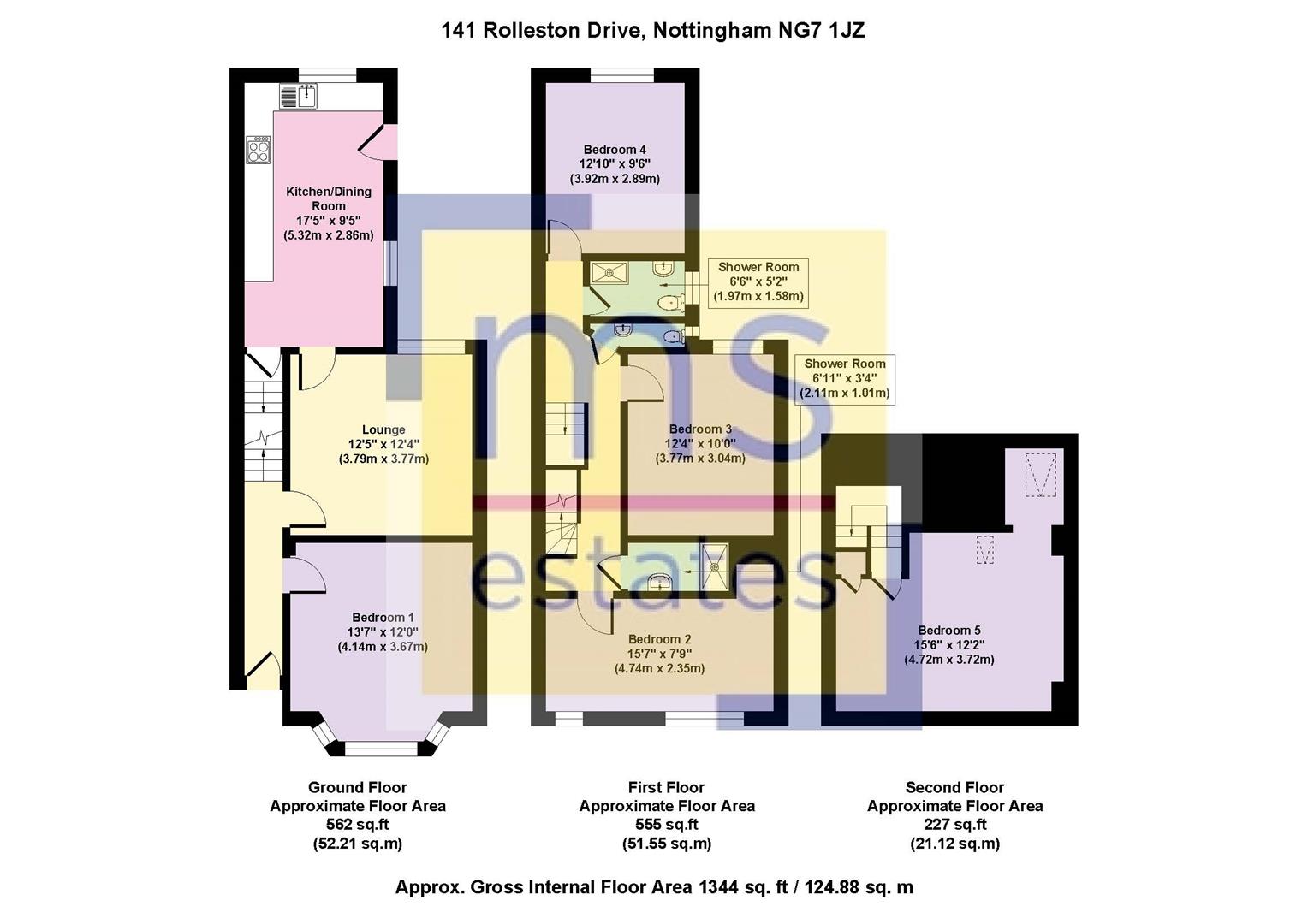 Rolleston Drive, Nottingham floorplan