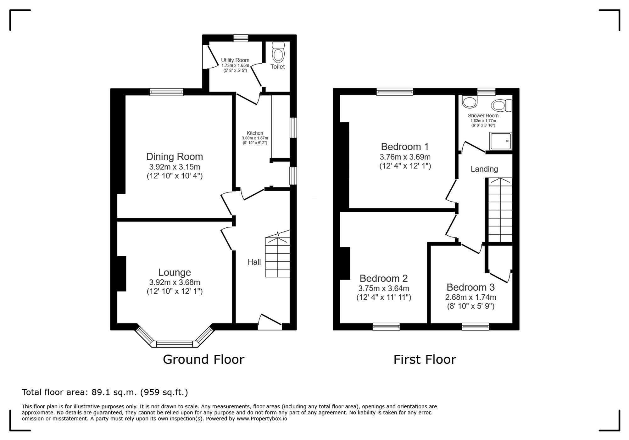 26 Constant Road, Port Talbot floorplan