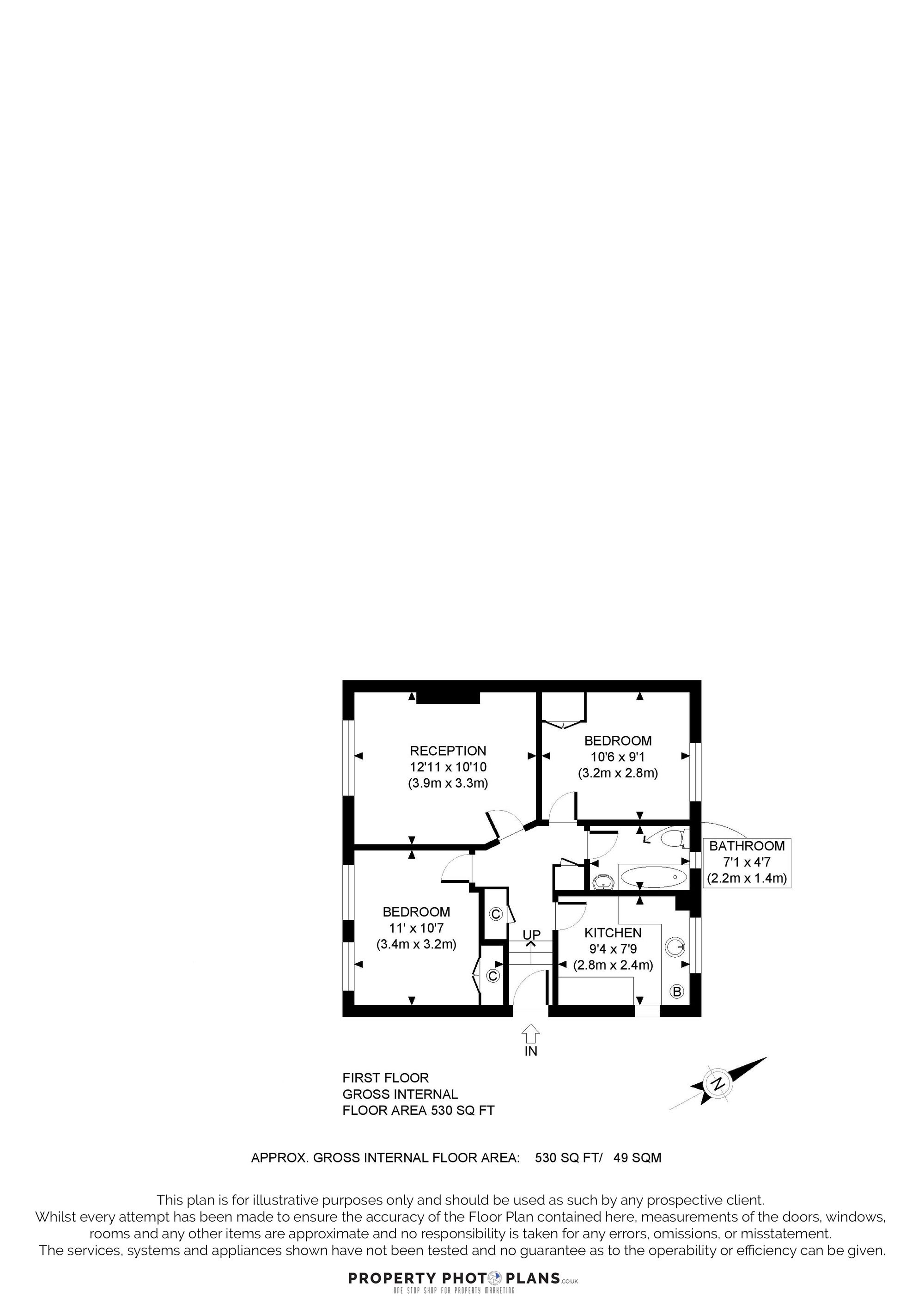 14a Greenway Gardens, Greenford floorplan