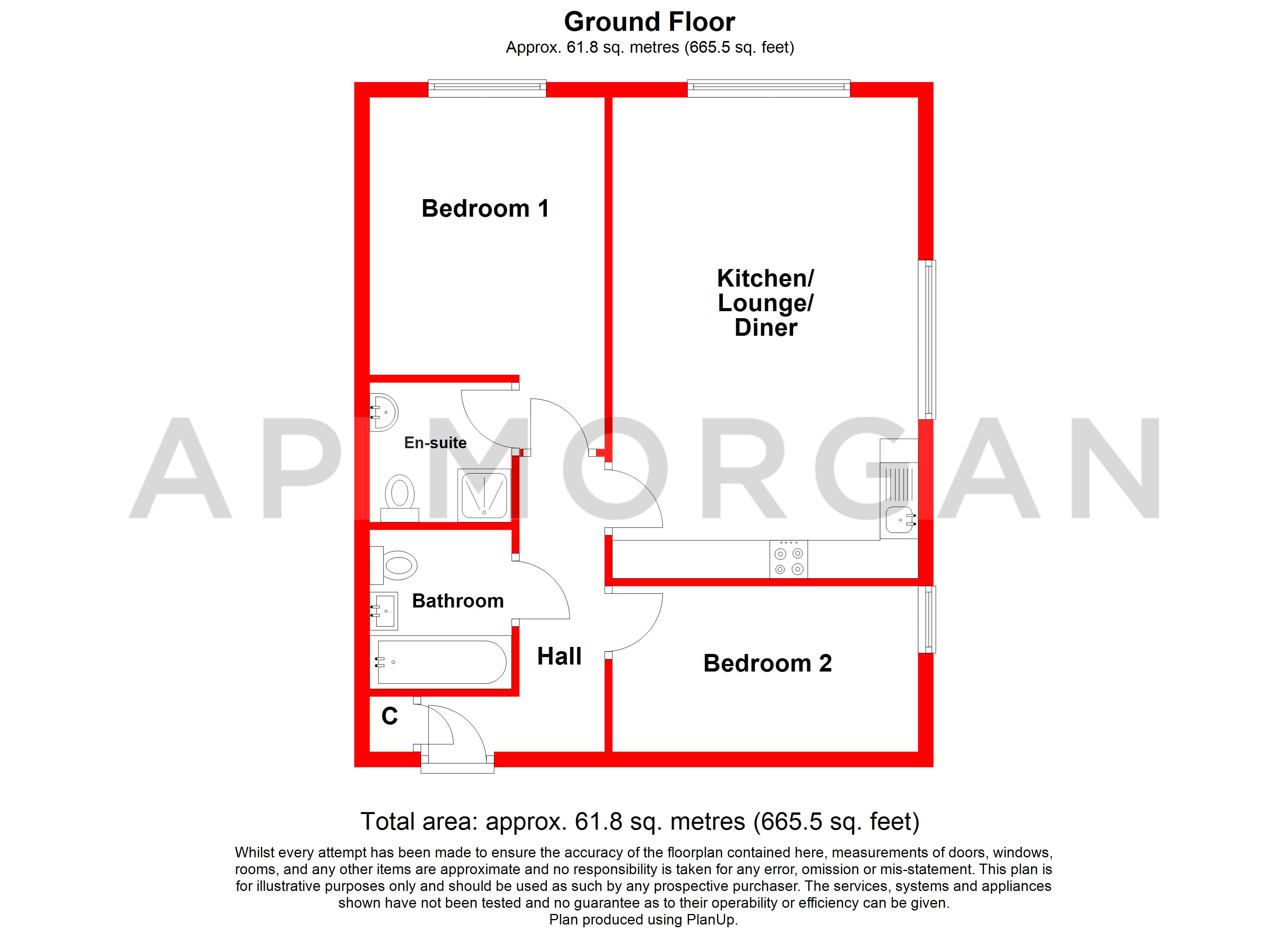 Monarch Way Apartments, 79, Old Wharf Road, West Midlands floorplan