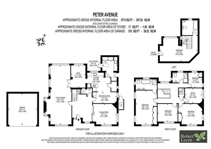 37, Peter Avenue, Oxted floorplan