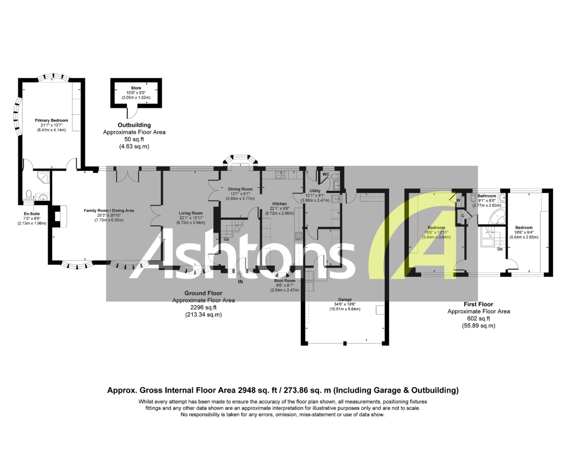 Linden House Garnetts Lane, Prescot floorplan