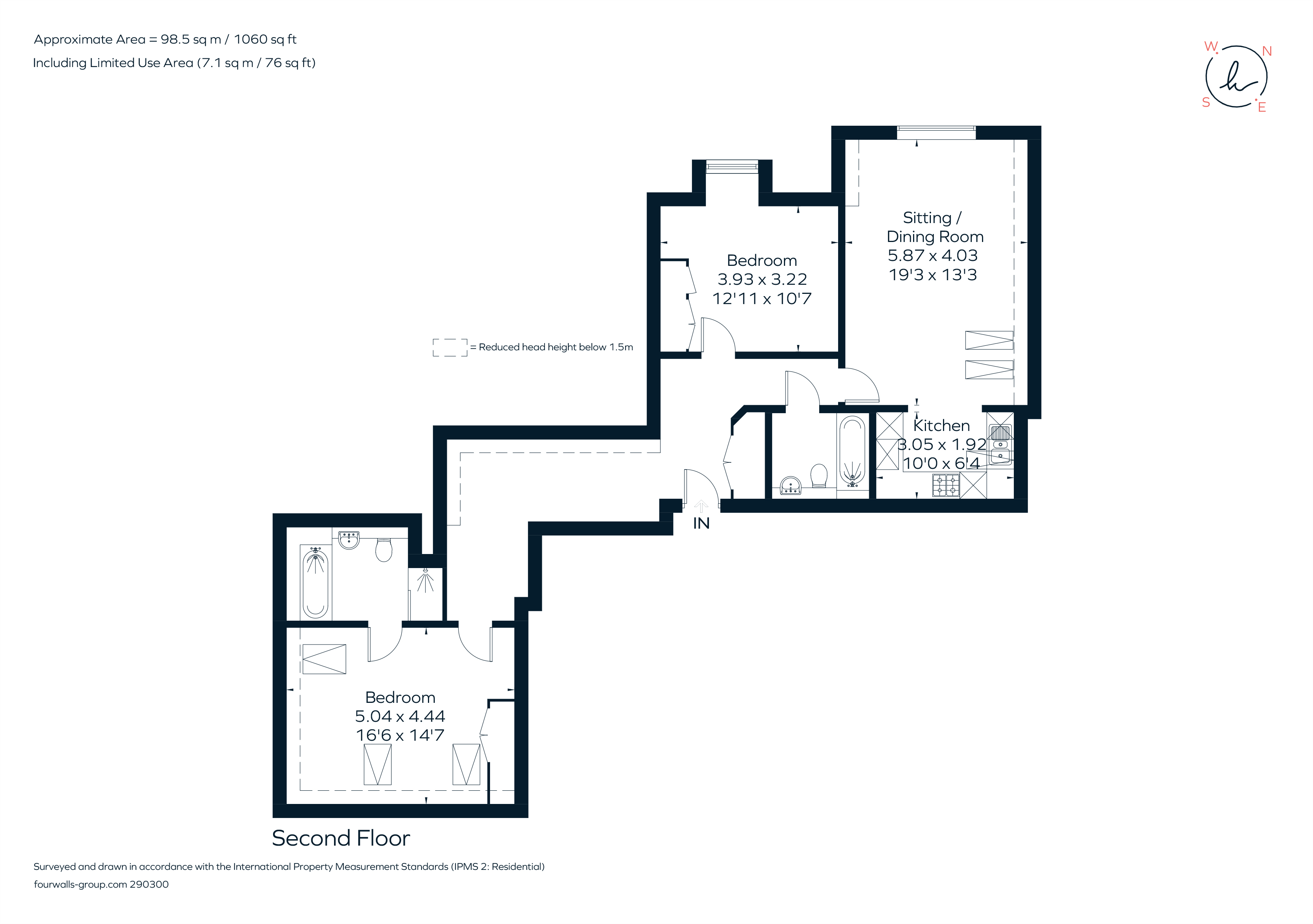 Apartment 7, Braybrook, Finchampstead Road, Wokingham floorplan
