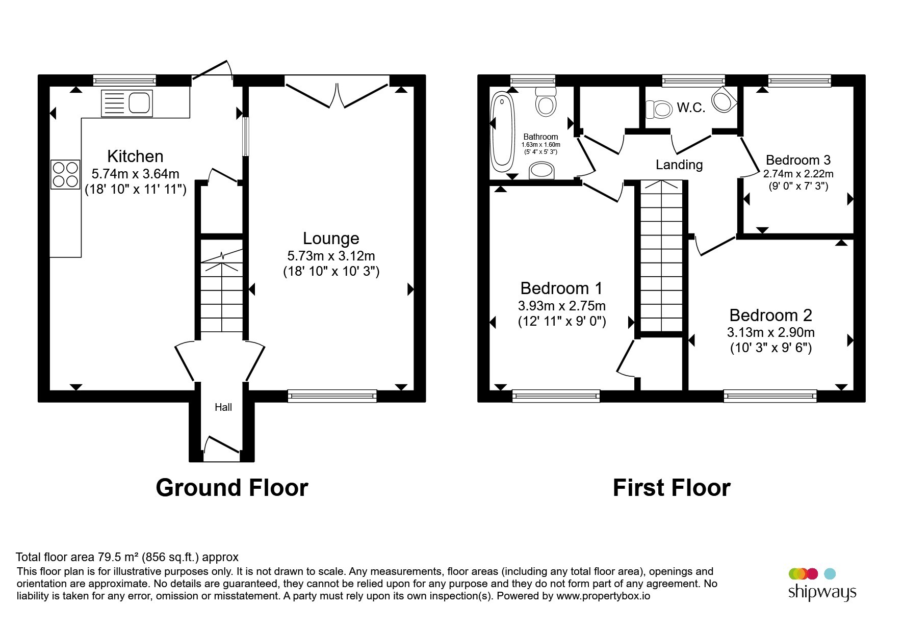25, Sandown Road, Birmingham floorplan