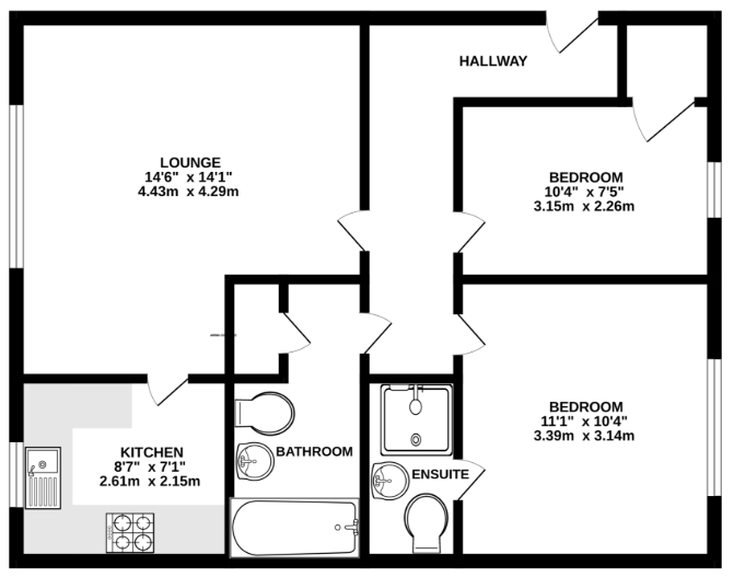 Scotney Gardens, Maidstone floorplan