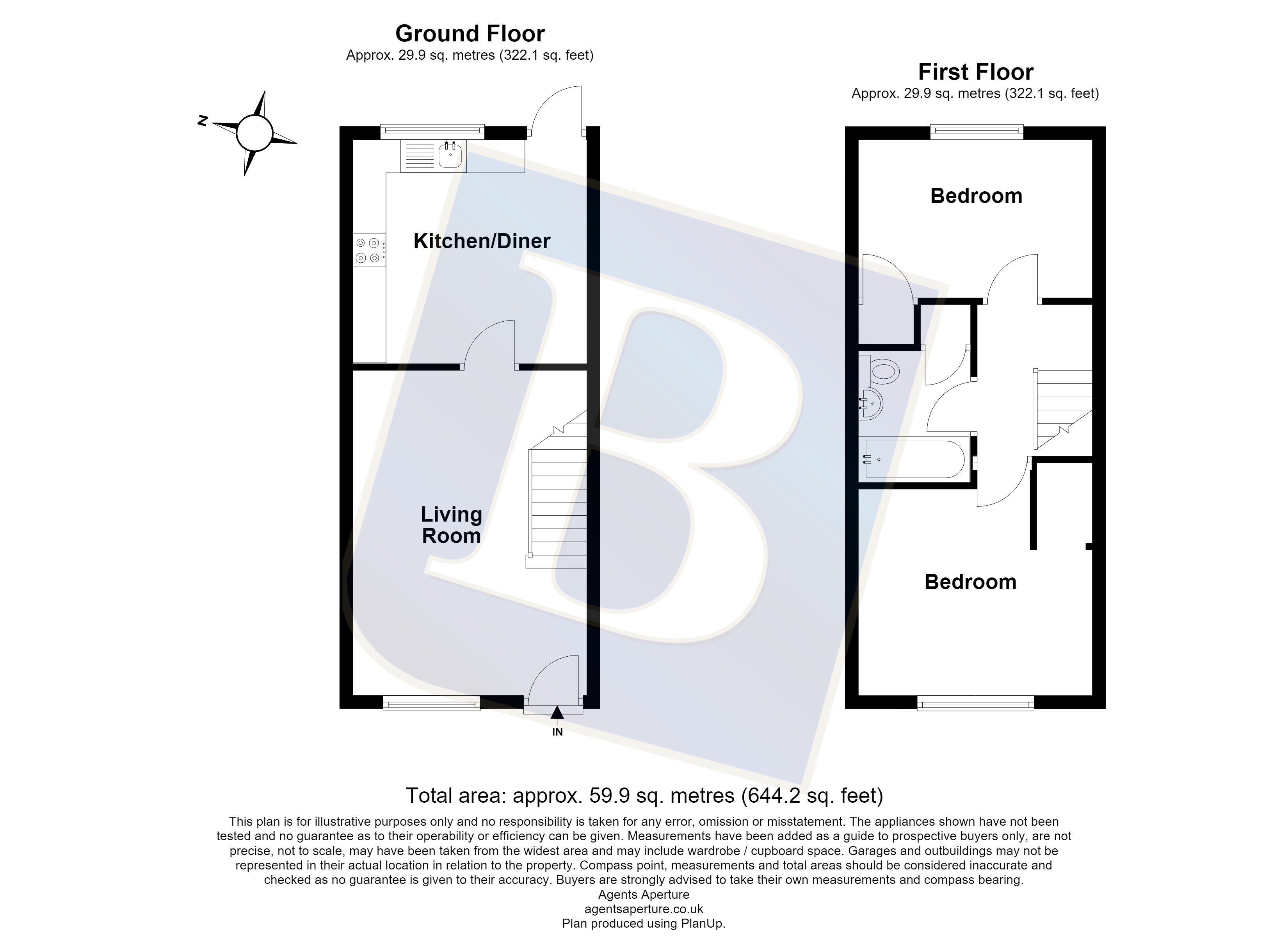 2, Crystal Way, Dagenham floorplan